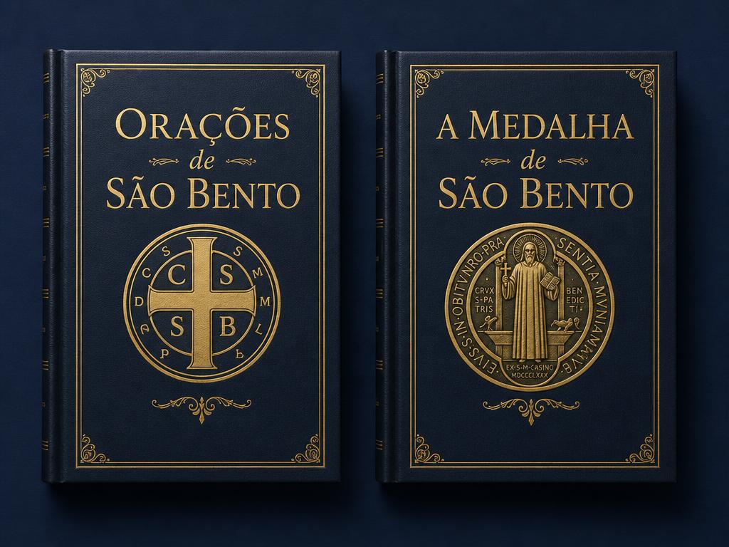 Livros bônus: Orações de São Bento e A Medalha de São Bento